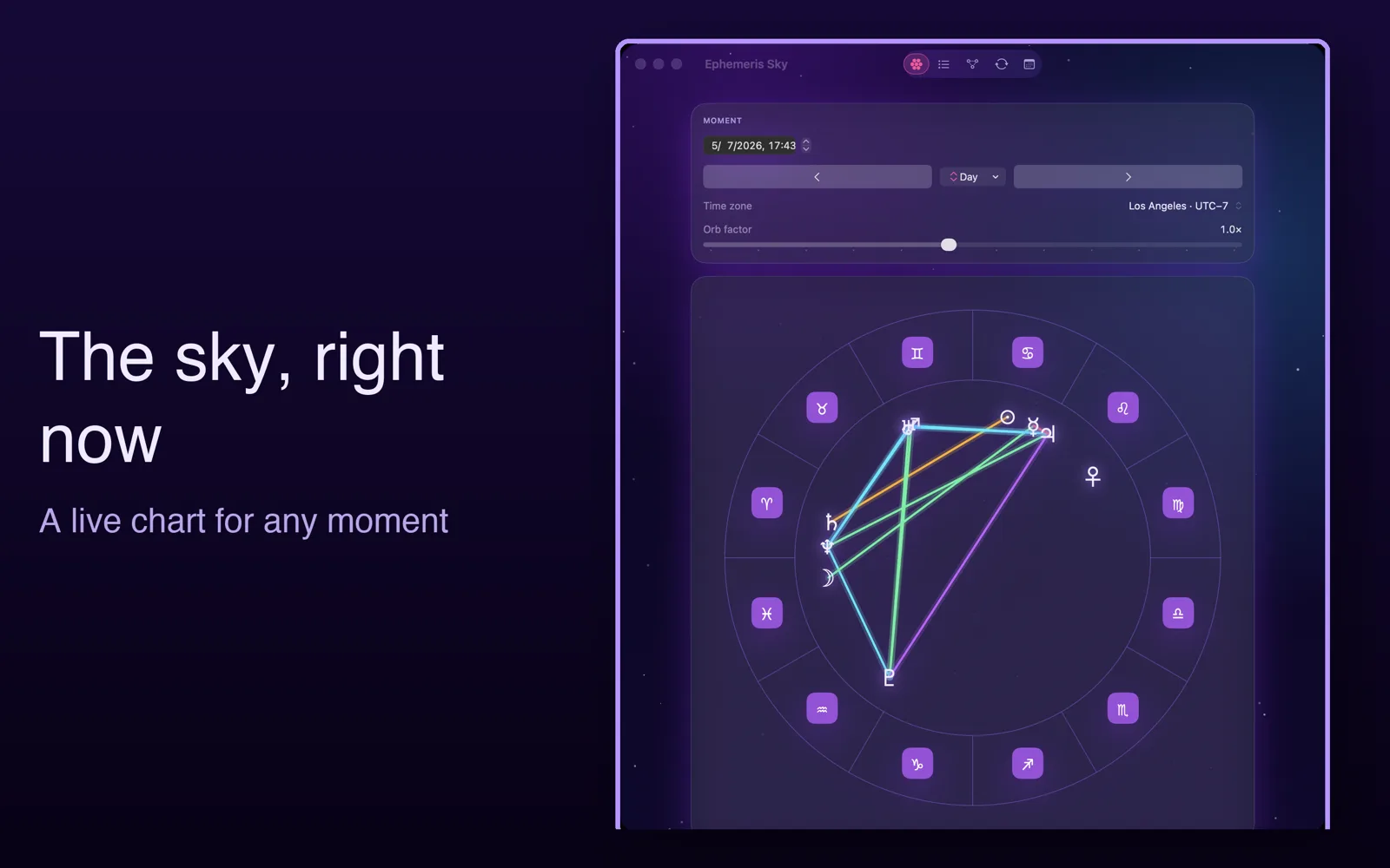 Ephemeris Sky preview